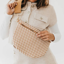 Load image into Gallery viewer, Westlyn Woven Bum Bag-Checkered Tan
