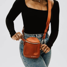 Load image into Gallery viewer, Valerie Vegan Leather Strap: Brown