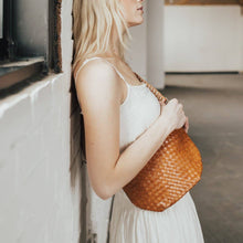Load image into Gallery viewer, Woven Westlyn Bum Bag-Brown