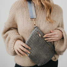 Load image into Gallery viewer, Woven Westlyn Bum Bag-Gray