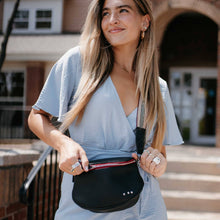 Load image into Gallery viewer, Sutton Crossbody Sling Bag: Black