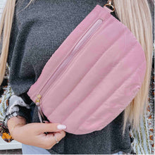 Load image into Gallery viewer, Jolie Puffer Belt Bag-Pink
