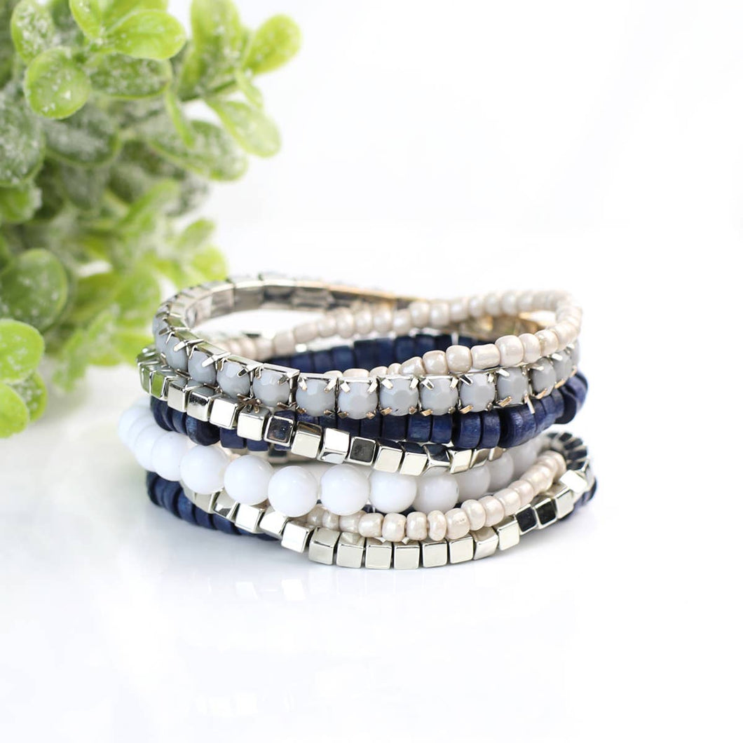 Boho Bracelet - Navy