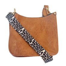 Load image into Gallery viewer, Vegan Leather Crossbody Bag-Camel
