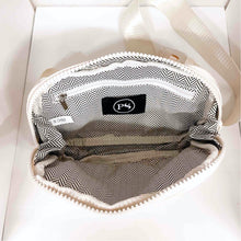 Load image into Gallery viewer, Nylon Belt Bag-Cream
